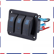 3 Gang 12V/24V Toggle Rocker