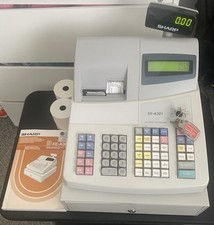 Sharp XE-A301 Retail Cash Register Till for shops and  catering premises  