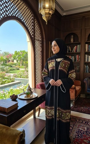 Jordan abaya elegant - jordan, abaya,