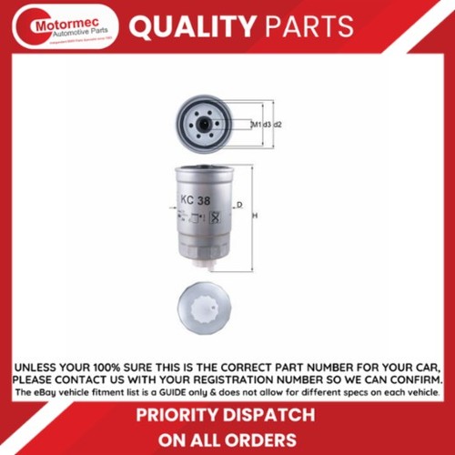 Mahle fuel filter - -,