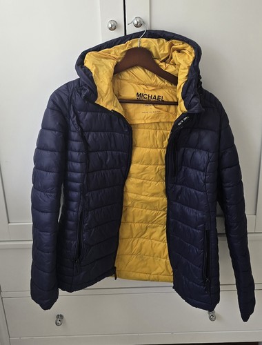 Michael kors navy blue puffer - kors,