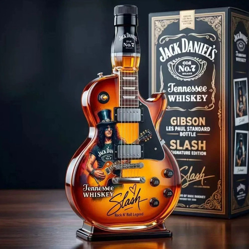 Guitar whiskey decanter - guitar, decanter,