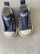 Baby Converse Blue Trainers