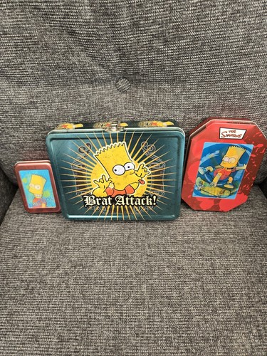 The simpsons tins read - the, x3