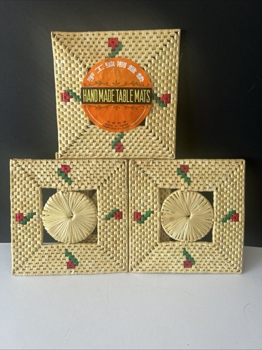 Vintage bamboo woven - woven, place