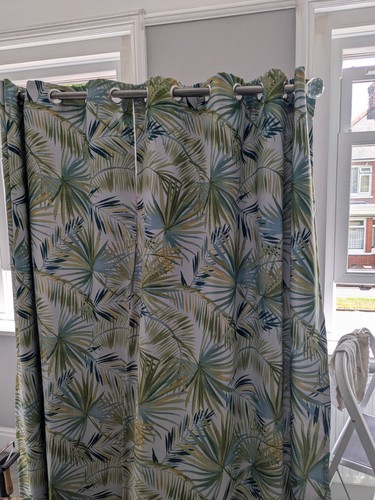 46x72 tropical curtains - tropical,