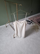H&M Cream Sequinned Camisole