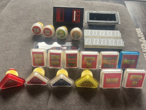 Fruit machine buttons round