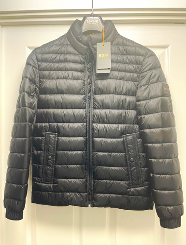 Boss men black quilted - men's,