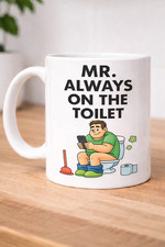 Always the toilet seat - on,