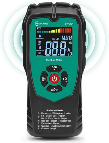 Erickhill wood moisture meter - erickhill,