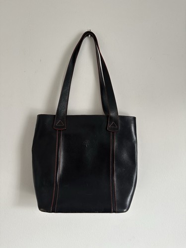 Vintage mulberry black leather - mulberry,