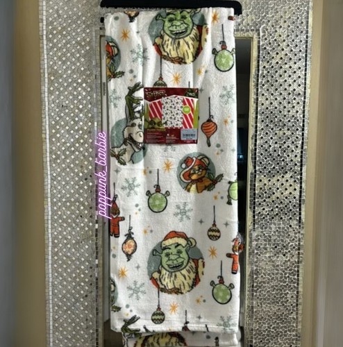 Shrek christmas blanket throw - blanket,