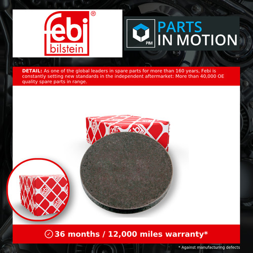Valve adjuster disc fits - fits, vw