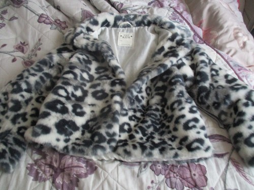 Girls coat size 9 10 - m&s,