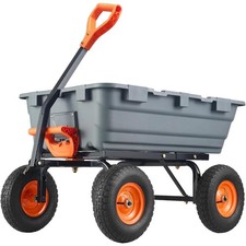 Poly Garden Dump Cart