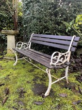 4ft Vintage Garden Bench Solid