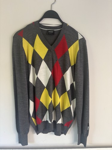 Galvin green diamond jumper - galvin,