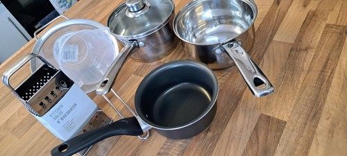 Camping utensils pan bundle - -,