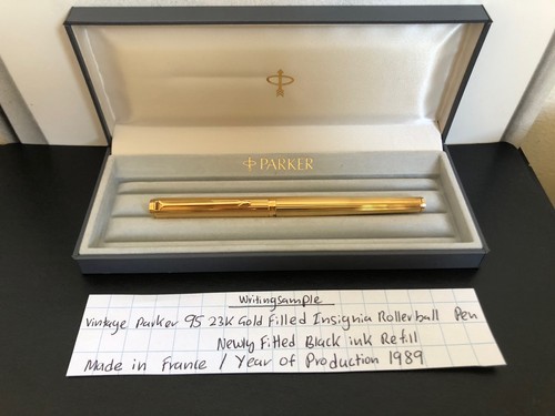 Parker insignia 23k gold - 95,