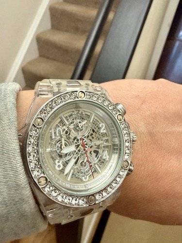 Kimsoun skeleton dial quartz - kimsoun,