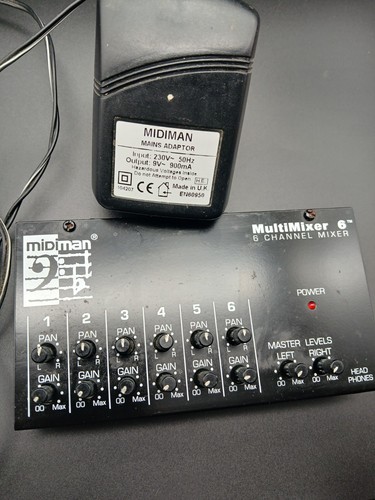 Midiman multimixer channel - 6, 6