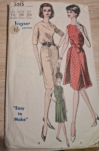 Vintage vogue 5515 1960s - 5515,