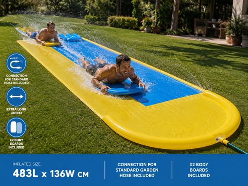 Extra long water slip - long,
