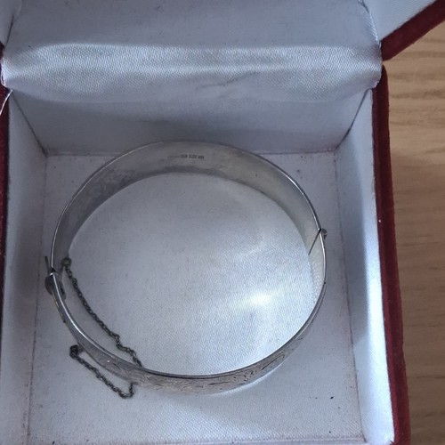 Sterling silver 925 hinged - silver,