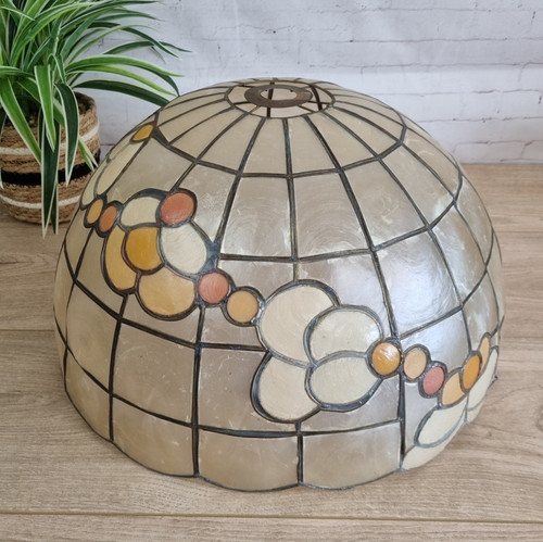 Vintage capiz shell light - vintage,