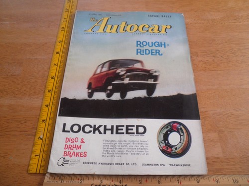 The autocar 1960 safari rally - 1960,