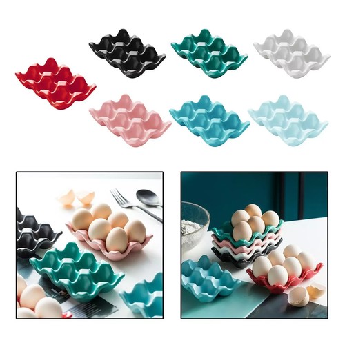 Ceramic egg tray holder for - egg,