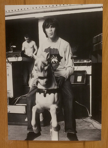 Large vintage stone roses - vintage,