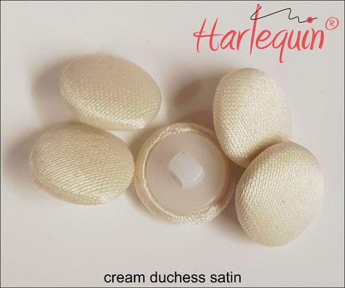 Fabric covered bridal buttons - fabric,