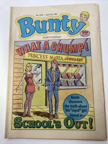 Bunty comic april 22nd 1989 - april,