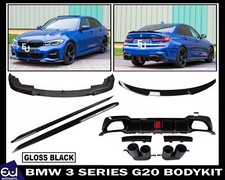 BODY KIT BODYKIT FOR BMW 3 SERIES G20 FRONT SPLITTER LIP REAR LED DIFFUSER SKIRT