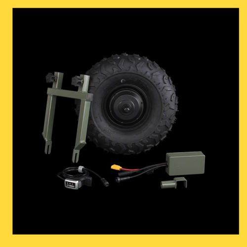 Electric fishing barrow full - barrow,