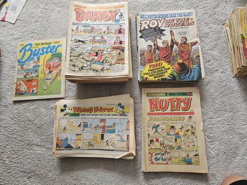 British comics mixed lot roy - comics,