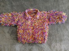 Hand Knitted Baby Girls Loop