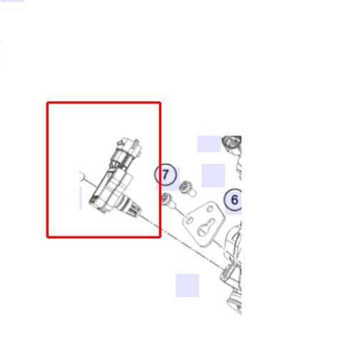 Throttle body pressure sensor - body,