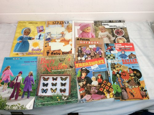 Vintage knitting crochet - knitting, &