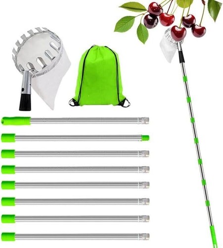 Apple picker with telescopic - with,