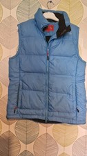 ZARA PHILLIPS  For Musto 176 Blue Padded Duck Feathers Gilet Body Warmer UK 14