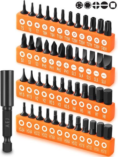 Pack screwdriver bit set - 49-pack,