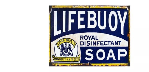Lifebuoy soap sign bathroom - soap,