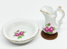 Dolls House Jug And Wash Bowl