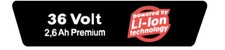 BOSCH 36 Volt 2.6Ah LI-ION