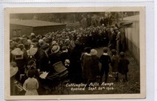 (Gc6995) RPPC, Cottingley Rifle Range Opening, BINGLEY, Yorkshire 1914 Worsnop