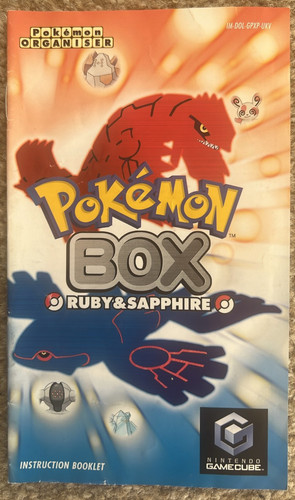 Pokemon box nintendo - pokemon,