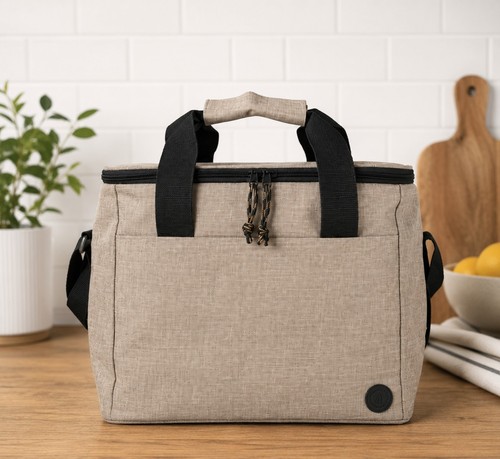 Sagaform beige fabric cooler - sagaform,